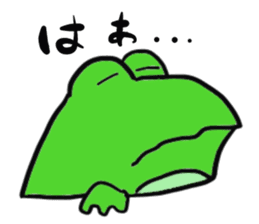 Cat & frog 14 sticker #14193350