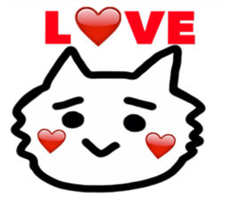 Funny Reaction Cat sticker #14193824