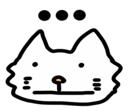 Funny Reaction Cat sticker #14193837