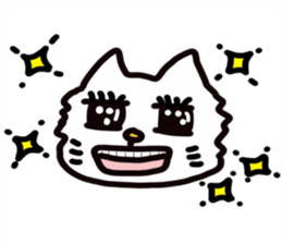 Funny Reaction Cat sticker #14193845
