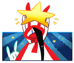 Hoshi star sticker #14193934