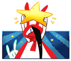 Hoshi star sticker #14193934