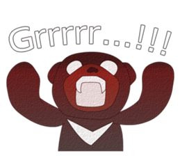 The cute Bear PEACH's Sticker(ENG) sticker #14194089