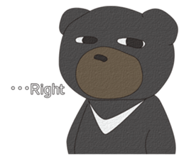 The cute Bear PEACH's Sticker(ENG) sticker #14194095