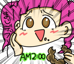 it is cute Imadoki Joshi sticker #14194539