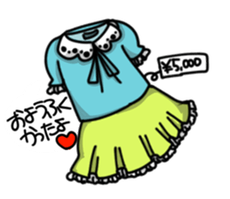 it is cute Imadoki Joshi sticker #14194540