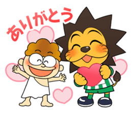AMITIE SC KYOTO Official mascot sticker sticker #14194634