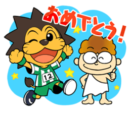 AMITIE SC KYOTO Official mascot sticker sticker #14194635