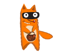 A Naughty Cool Fox sticker #14195743