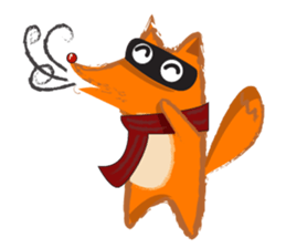 A Naughty Cool Fox sticker #14195745