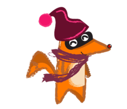 A Naughty Cool Fox sticker #14195746