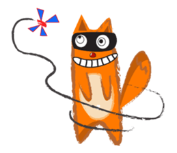 A Naughty Cool Fox sticker #14195748