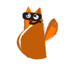 A Naughty Cool Fox sticker #14195752