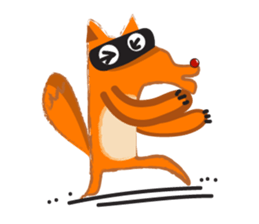 A Naughty Cool Fox sticker #14195755