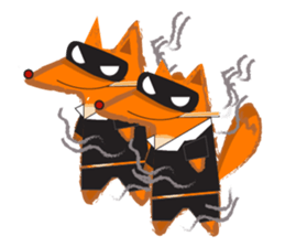 A Naughty Cool Fox sticker #14195757