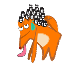 A Naughty Cool Fox sticker #14195760