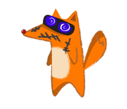 A Naughty Cool Fox sticker #14195761