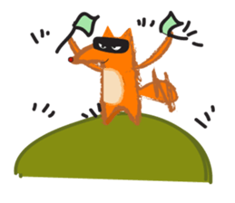A Naughty Cool Fox sticker #14195763
