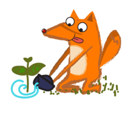 A Naughty Cool Fox sticker #14195764