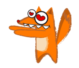 A Naughty Cool Fox sticker #14195765