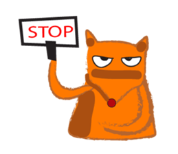 A Naughty Cool Fox sticker #14195767