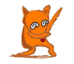 A Naughty Cool Fox sticker #14195768