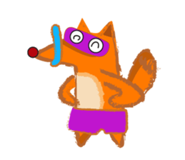 A Naughty Cool Fox sticker #14195774