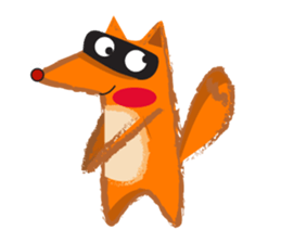 A Naughty Cool Fox sticker #14195776