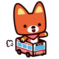 odakyubus kyunta sticker