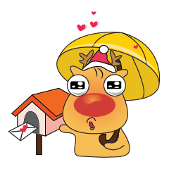 Adorable Reindeer Likes Gift