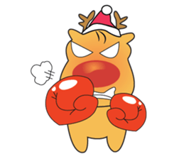 Adorable Reindeer Likes Gift sticker #14196074