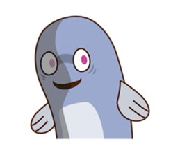 Poor vocabulary eel sticker #14196938