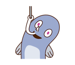 Poor vocabulary eel sticker #14196943