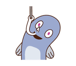 Poor vocabulary eel sticker #14196943