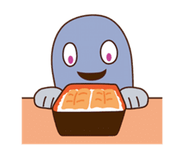 Poor vocabulary eel sticker #14196946