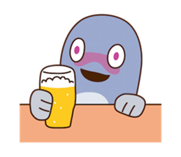 Poor vocabulary eel sticker #14196949