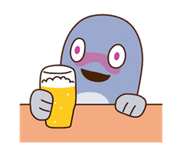 Poor vocabulary eel sticker #14196949