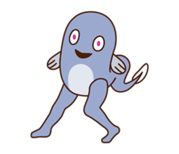 Poor vocabulary eel sticker #14196950