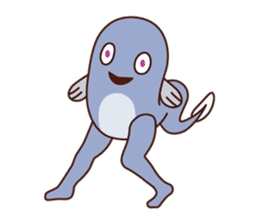 Poor vocabulary eel sticker #14196950