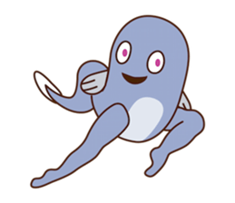 Poor vocabulary eel sticker #14196951