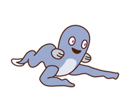 Poor vocabulary eel sticker #14196952