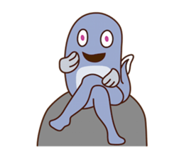 Poor vocabulary eel sticker #14196954