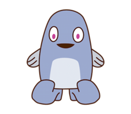 Poor vocabulary eel sticker #14196955