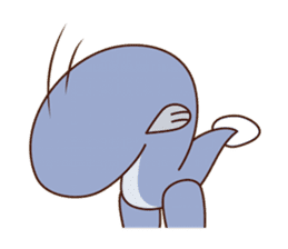 Poor vocabulary eel sticker #14196957