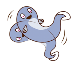 Poor vocabulary eel sticker #14196959