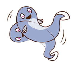 Poor vocabulary eel sticker #14196959