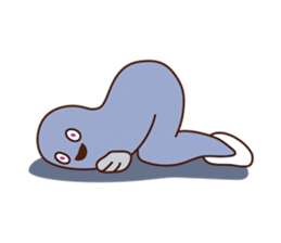 Poor vocabulary eel sticker #14196963