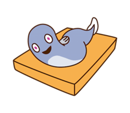 Poor vocabulary eel sticker #14196964