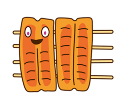 Poor vocabulary eel sticker #14196965