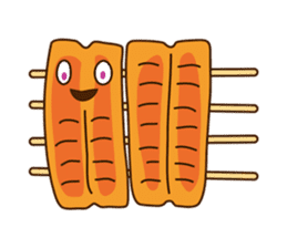 Poor vocabulary eel sticker #14196965